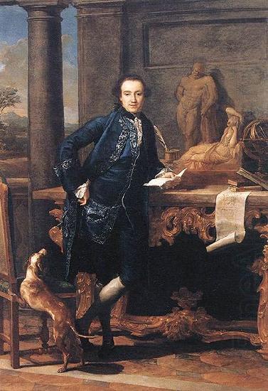 Portrait of Charles Crowle, Pompeo Batoni